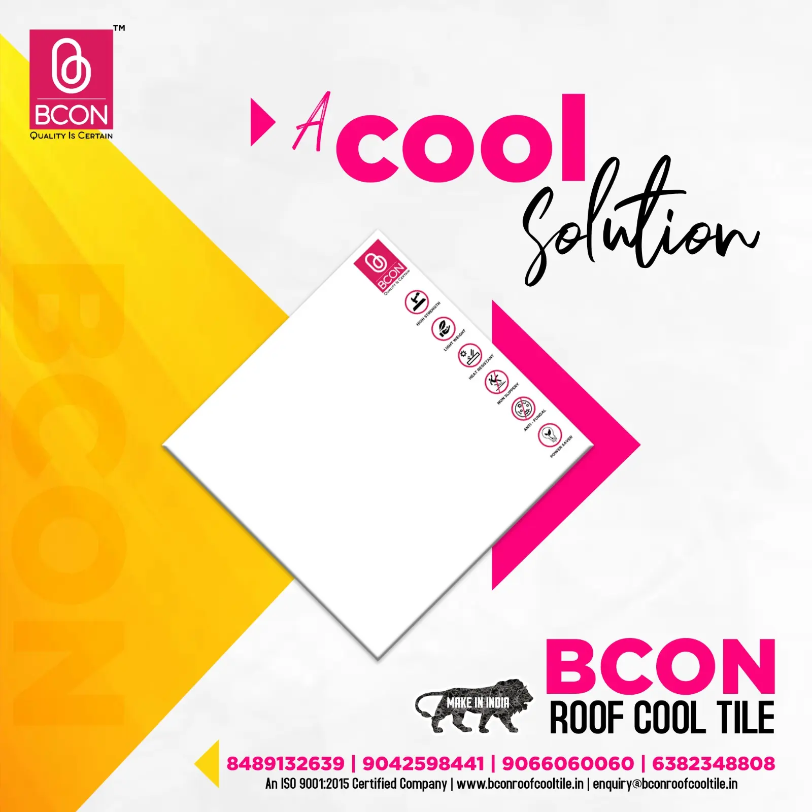BCON Cool Roof Tiles